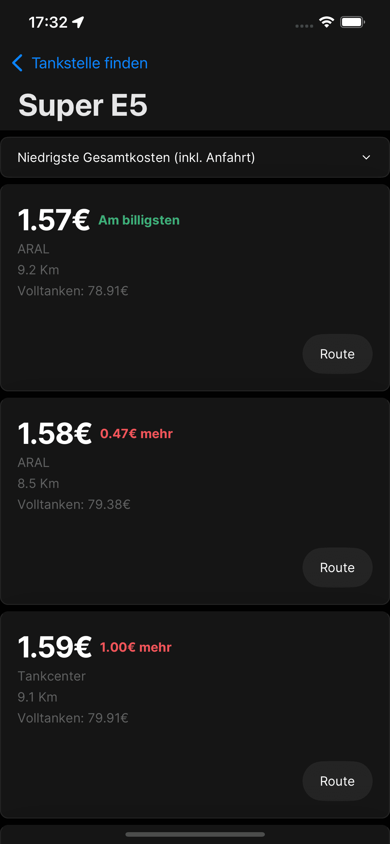 App screenshot